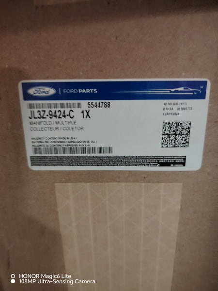COLLECTEUR D'ADMISSION FORD F-150 5.0L V8 2018-2020 – MARQUE ORIGINE FORD REF JL3Z-9424-C