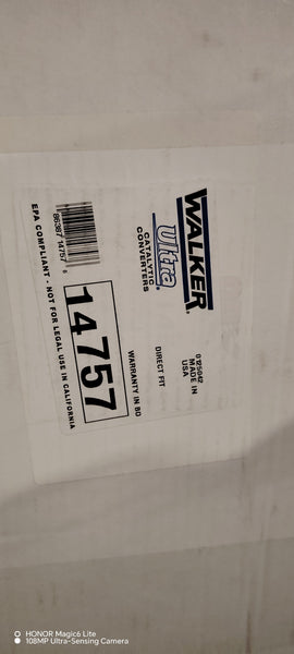 14757 Convertisseur catalytique WALKER pour Chevrolet ou GMC neuf